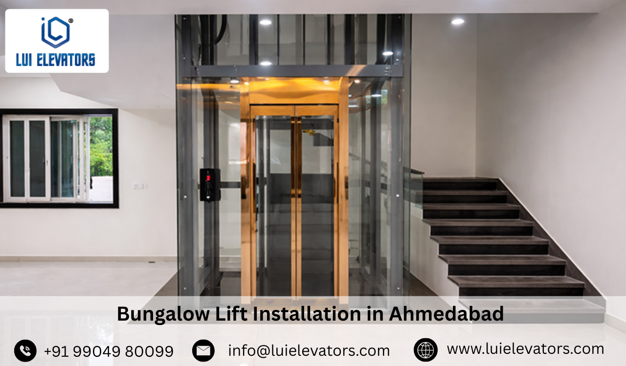 Bungalow Lift Installation in Ahmedabad