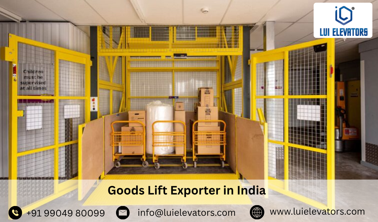 Goods Lift Exporter in India