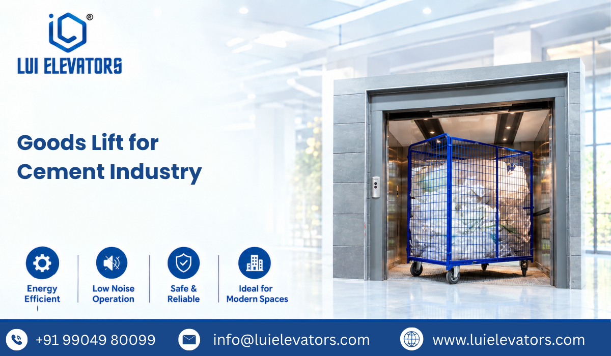 Goods Lift for Cement Industry
