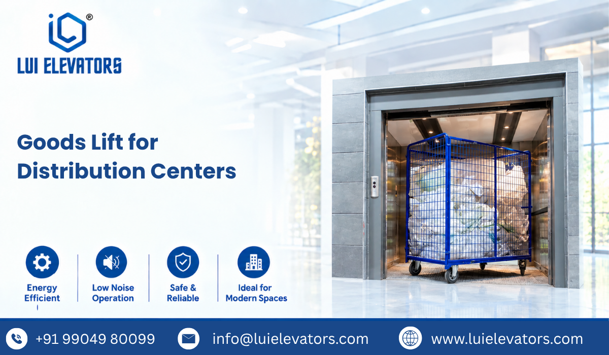 Goods Lift for Distribution Centers
