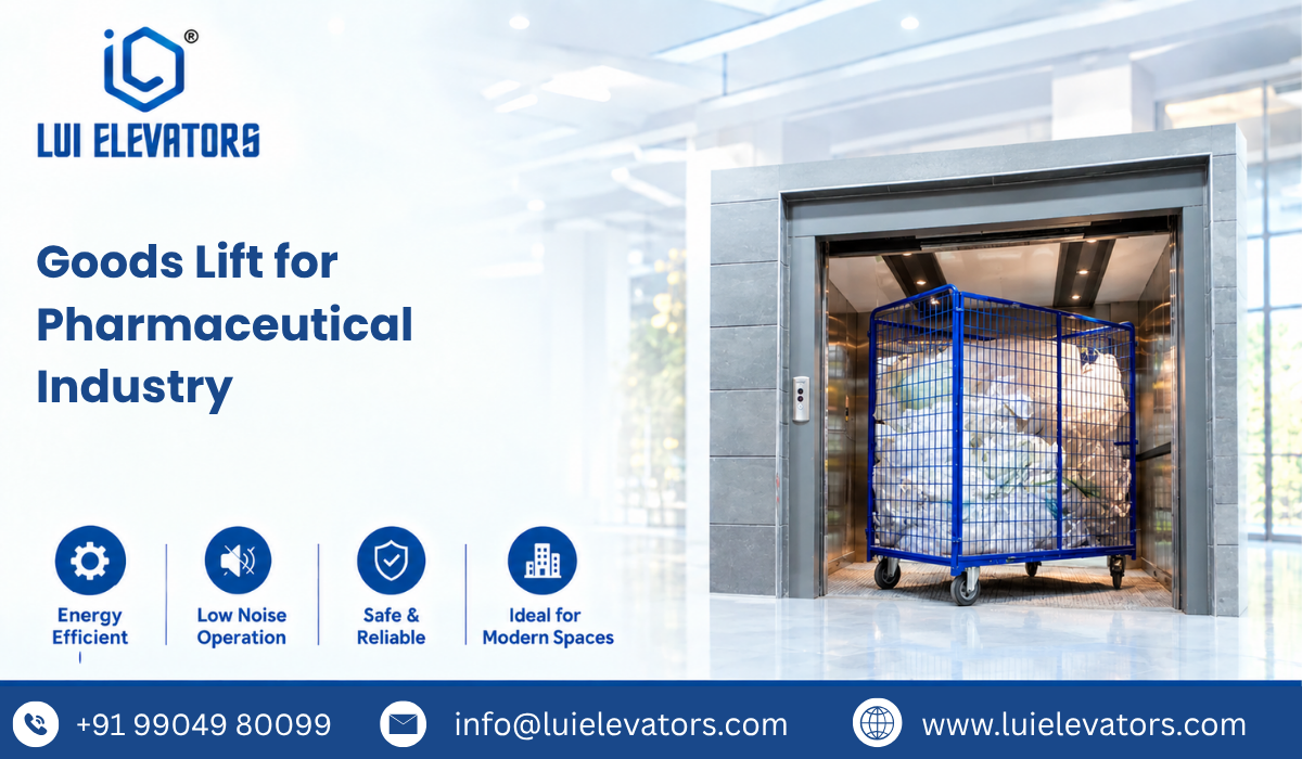 Goods Lift for Pharmaceutical Industry