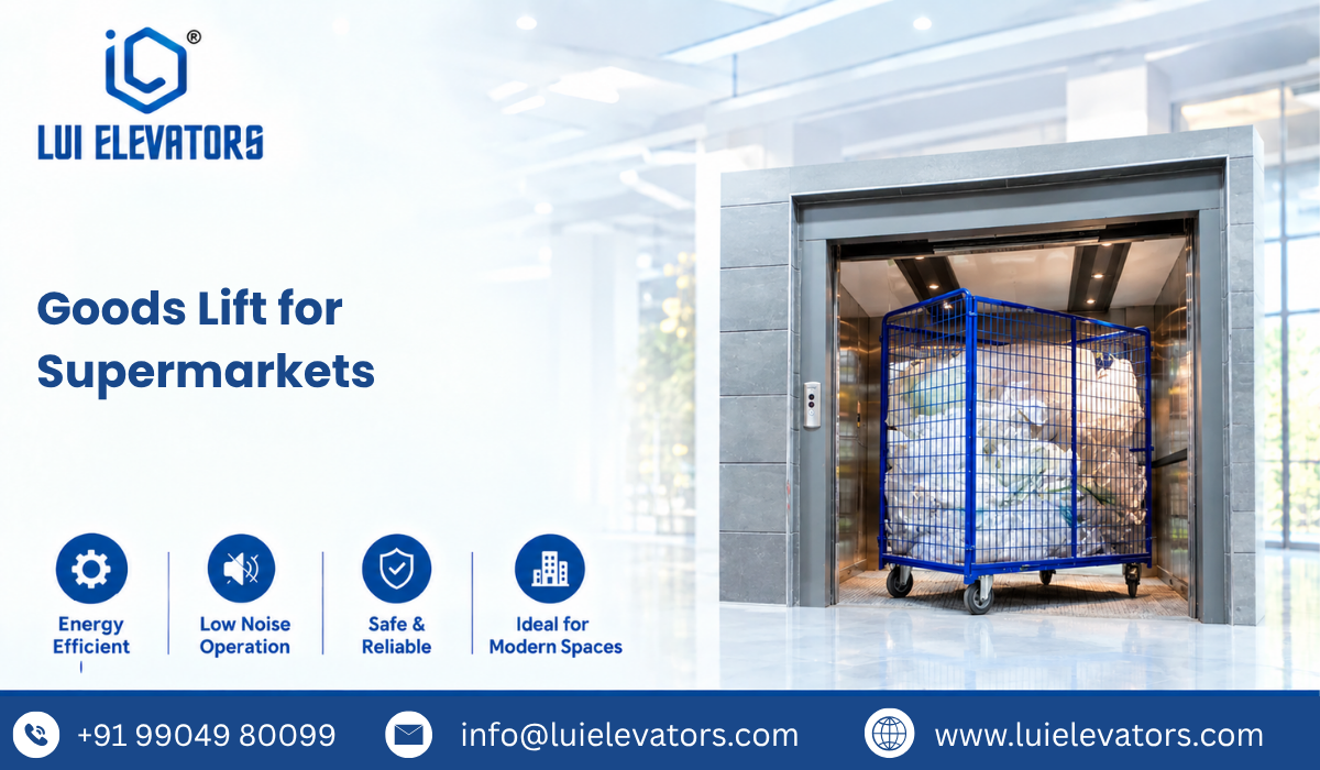 Goods Lift for Supermarkets
