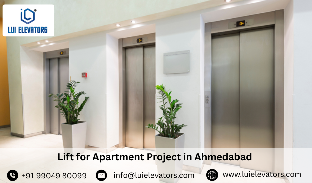 Lift for Apartment Project in Ahmedabad