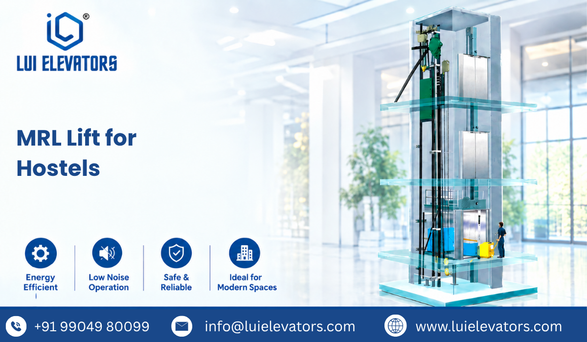 MRL Lift for Hostels