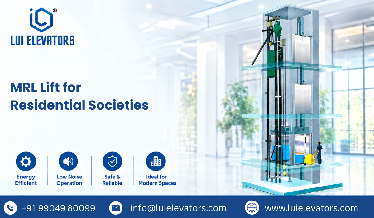 MRL Lift for Residential Societies