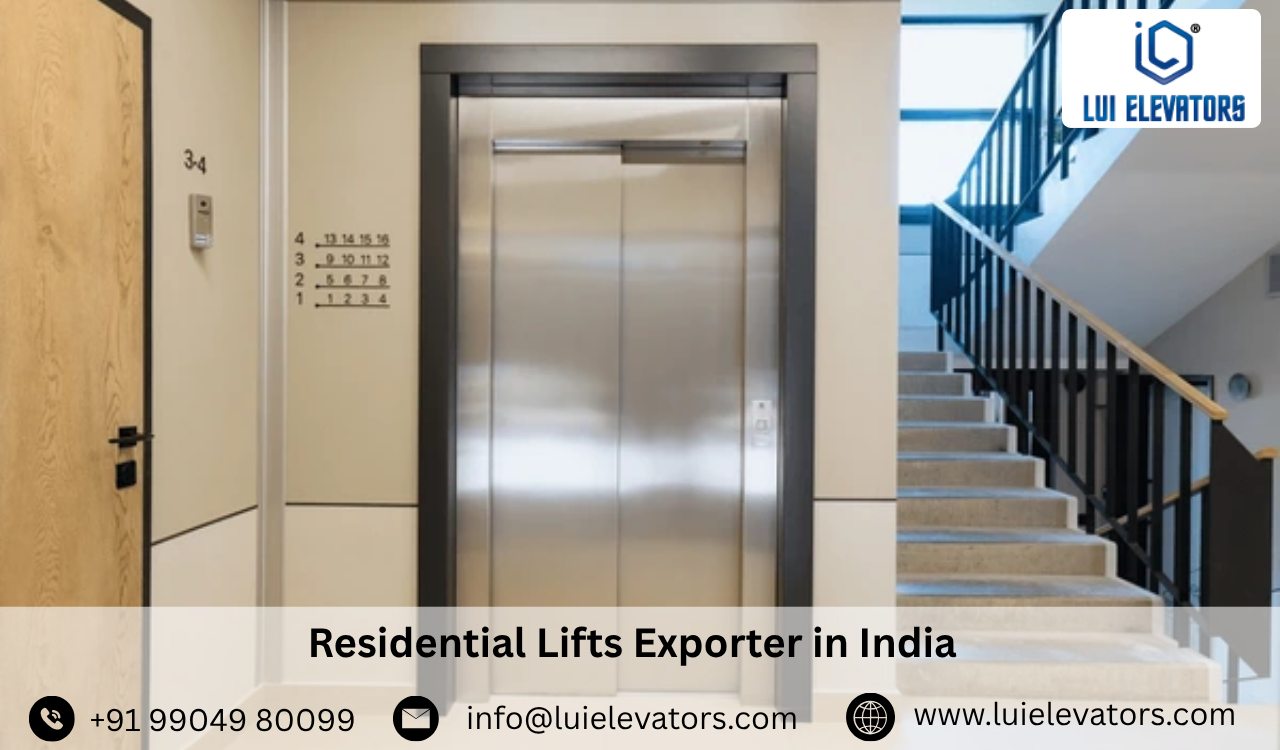 Residential Lifts Exporter in India