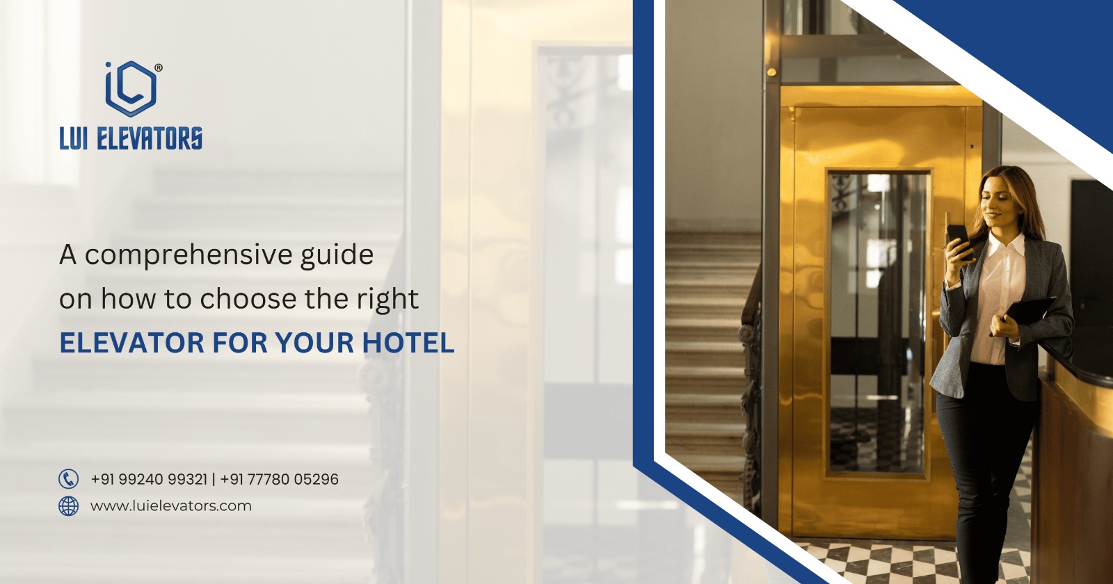 A comprehensive guide on how to choose the right elevator for your hotel
